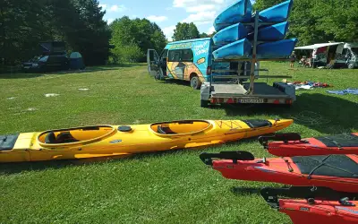 Wypożyczalnia kajaków w Czaplinku - nowoczesny sprzęt kajakowy